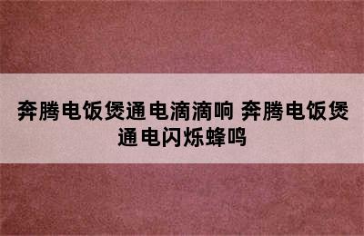 奔腾电饭煲通电滴滴响 奔腾电饭煲通电闪烁蜂鸣